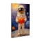 Stupell Industries Astronaut Holding Heart Canvas, design by Angie Hawke